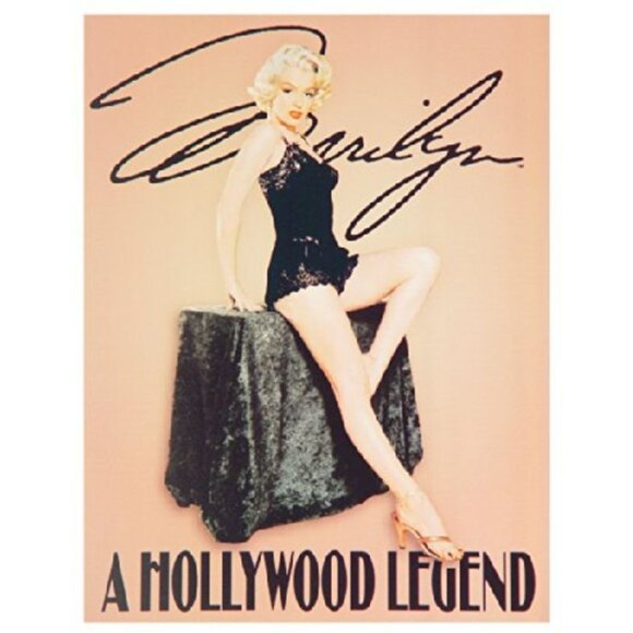Marilyn Monroe Hollywood Legend Vintage Tin Sign - Picture 2 of 2